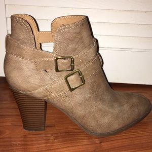 Tan Bootie